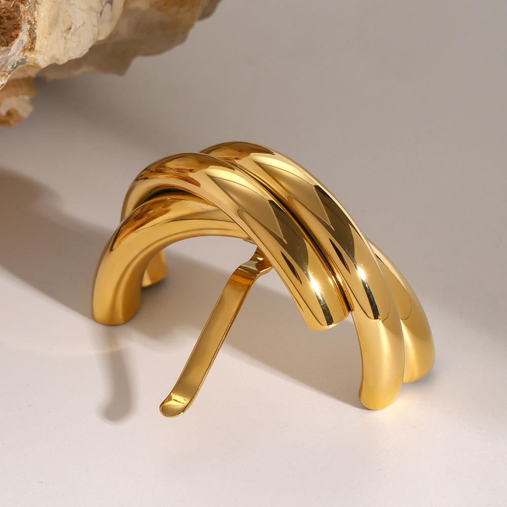 Stainless Steel Hair Stick Elegant Hair Comb JXHW2407001