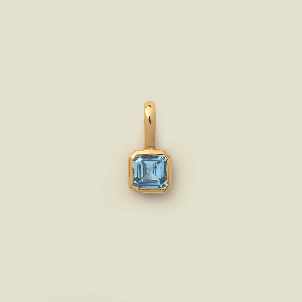 European Colorful 12 Birthstones Pendant Zircon DIY Charm