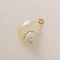 Ocean Series Print Pendant Steel 18K Gold Plated DIY