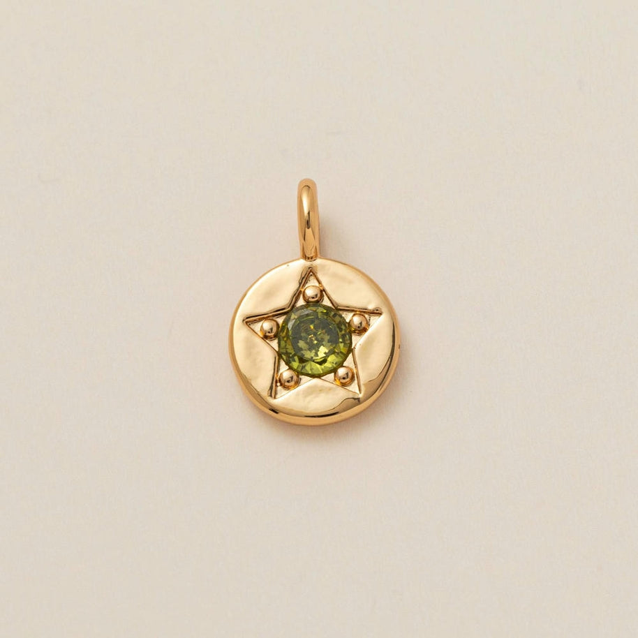 DIY Adjustable Chain 12 Birthstones Pendant JX010404GK
