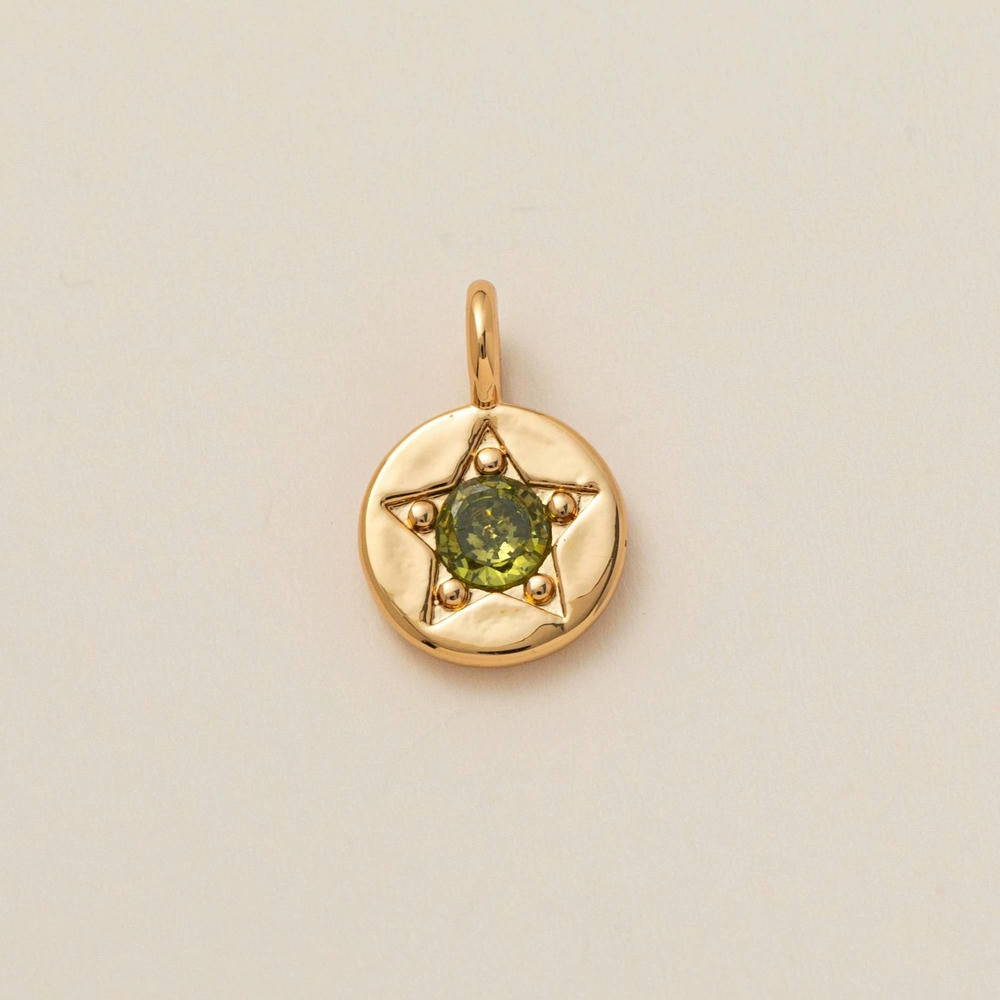 DIY Adjustable Chain 12 Birthstones Pendant JX010404GK