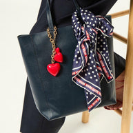 Heart Resin Charm Cute Bag Keychain Accessory Gift for Women