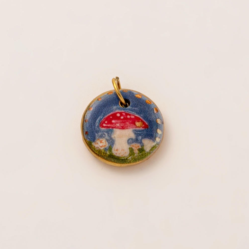 Heart Series Enamel Charm Stainless Steel Colorful DIY