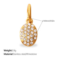 Premium Gold Plated Pendant Necklace Earring Jewelry Charm