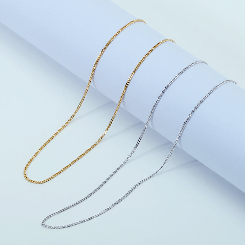 3mm Curb Chain Sterling Silver