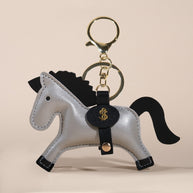 Money Horse Keychain | Fashion PU Leather Bag Charm & Gift