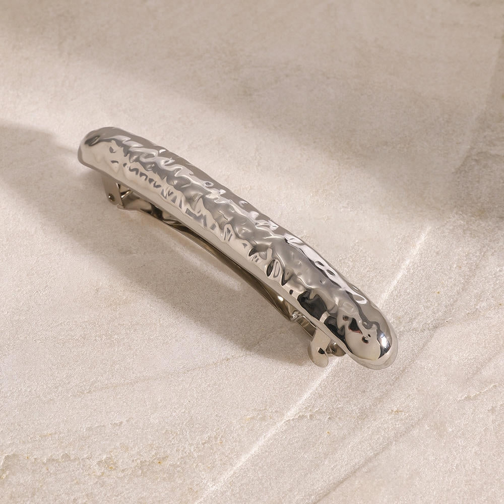 Spring Hair Clip Stainless Steel Barrette JXH2408004