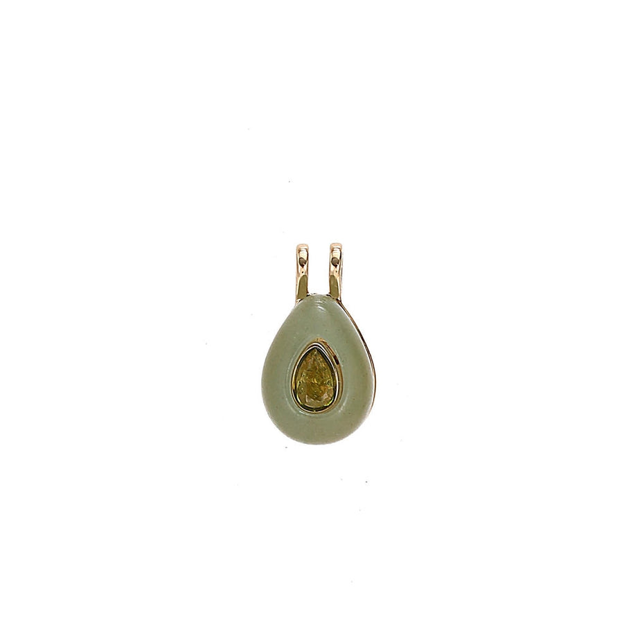 Adjustable Chain 12 Birthstones Pendant 18K Gold JX010405GK