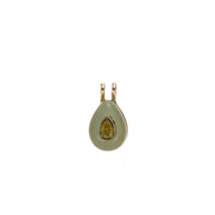 Adjustable Chain 12 Birthstones Pendant 18K Gold JX010405GK