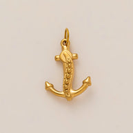 Fashion Simple Ocean Beach Pendant Steel 18K Gold Plated