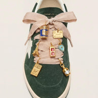 Wholesale Book Pyramid Shoe Decoration 18K Gold JX26041254GK