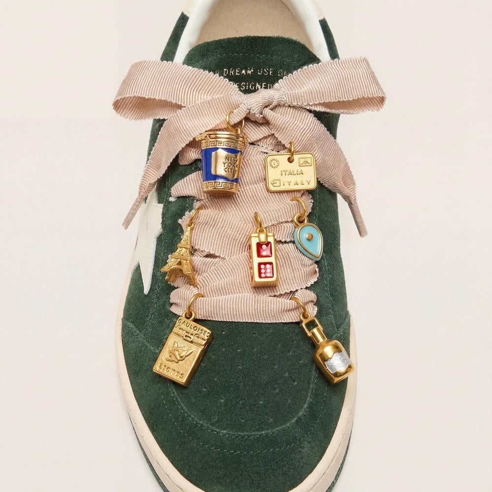 Wholesale Book Pyramid Shoe Decoration 18K Gold JX26041254GK