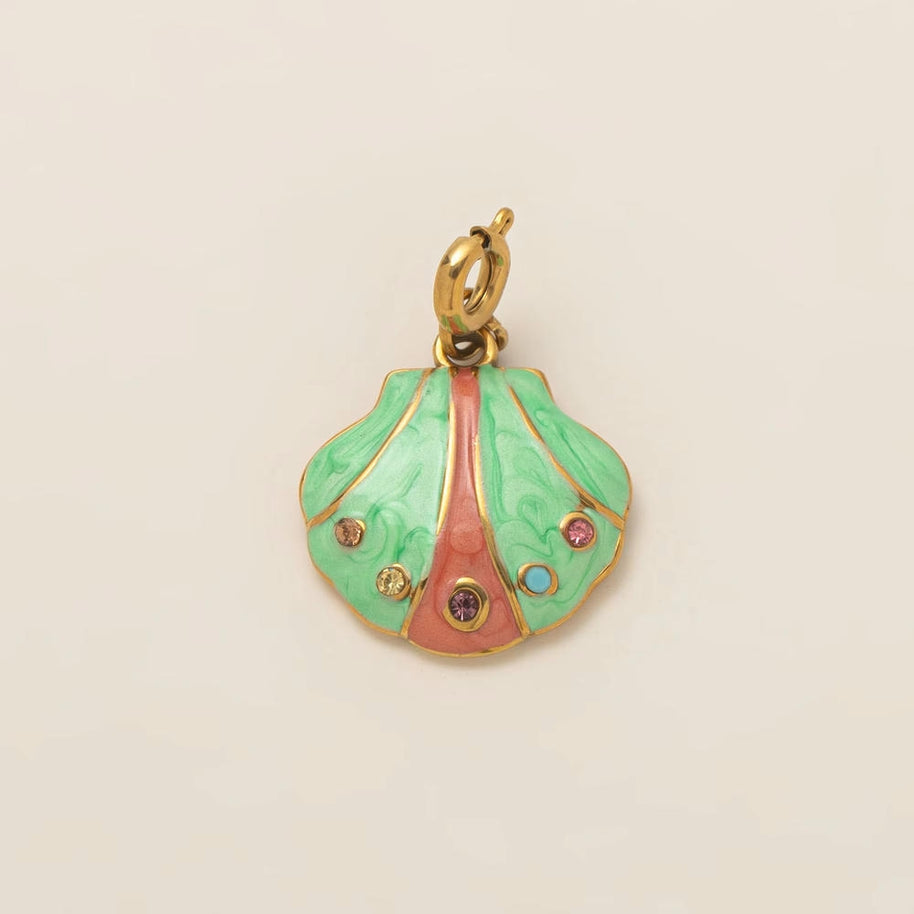 Marine Collection Pendant Steel 18K Gold Plated Wholesale