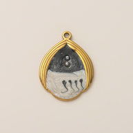Fashion Ocean Animal Pendant Steel 18K Gold Plated JX252504GK