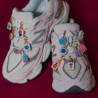 Charm 18K Gold House Print Footwear Decoration JX26041257GK