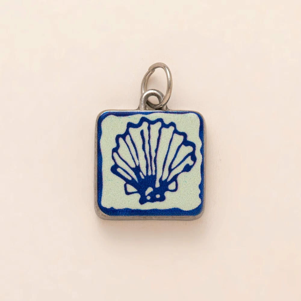 DIY Sea Creatures Pendant Steel 18K Gold Plated Women