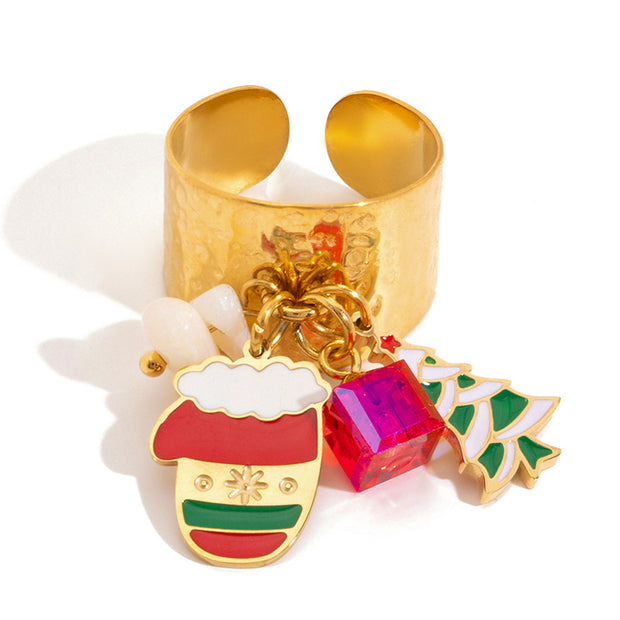 Christmas Tree Ring Jewelry JXR0209008