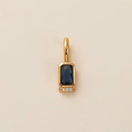 Adjustable Chain 12 Birthstones Pendant 18K Gold JX010405GK