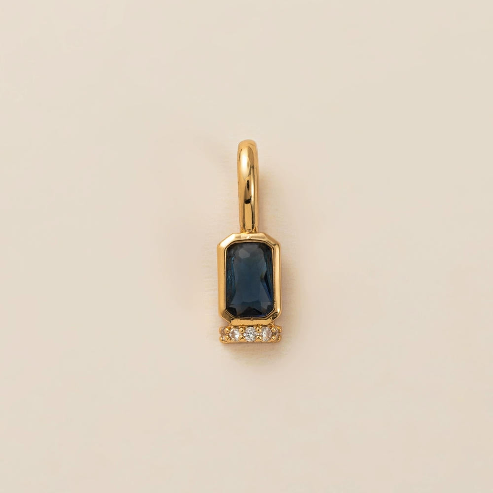 Adjustable Chain 12 Birthstones Pendant 18K Gold JX010405GK