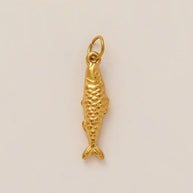 Fashion Simple Ocean Beach Pendant Steel 18K Gold Plated