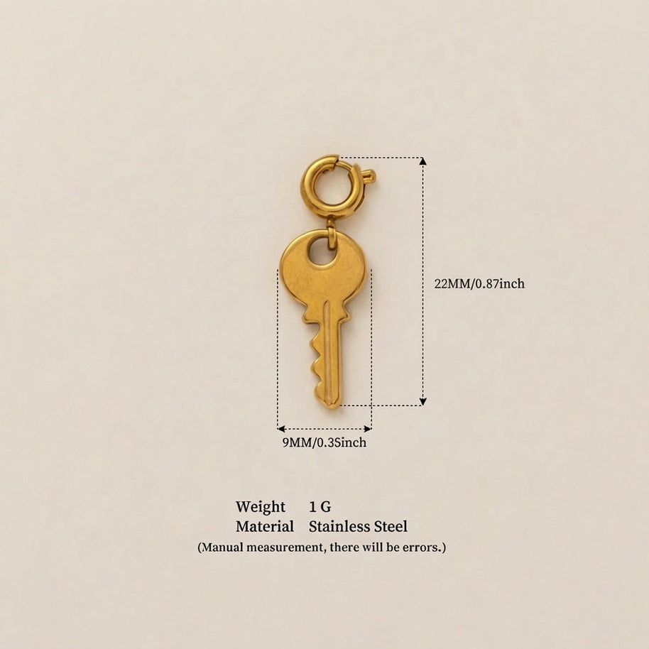 Stainless Steel Trendy Design Valentine Zircon Pendant