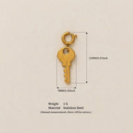 Stainless Steel Trendy Design Valentine Zircon Pendant