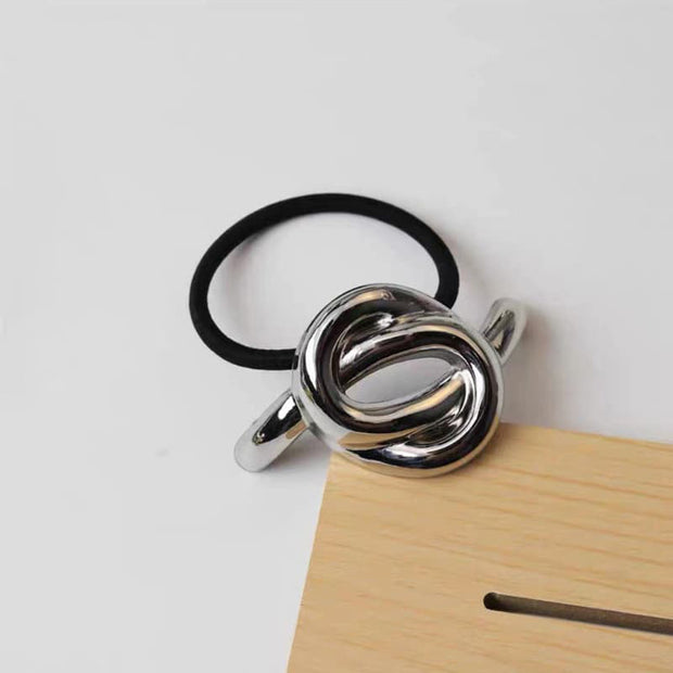 Knot Golden Metal Hair Tie JTG18555