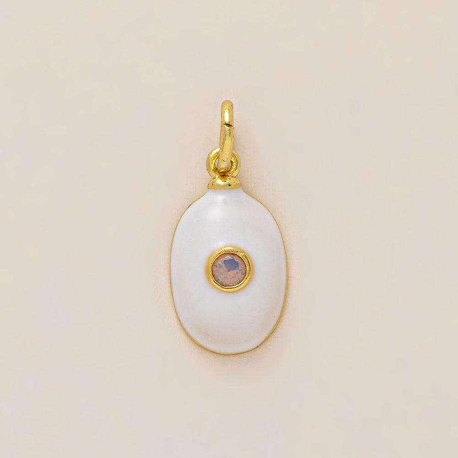Colorful 12 Birthstones Zircon Charm Round Square DIY