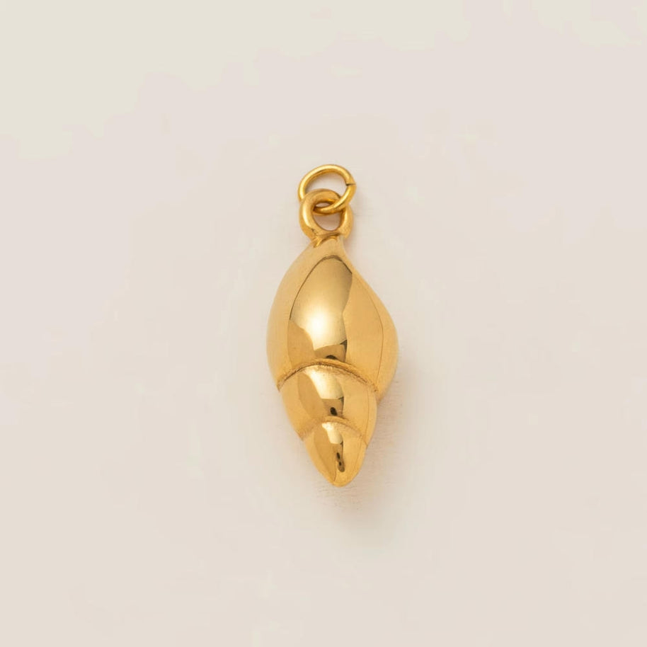 DIY Sea Creatures Pendant Steel 18K Gold Plated Women