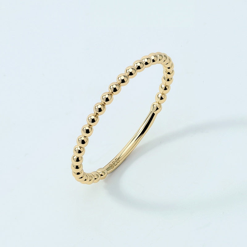 Beaded Band Ring