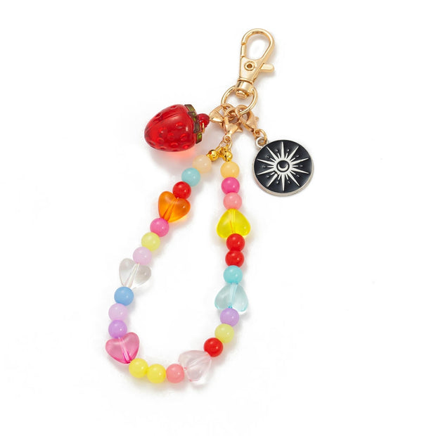 Easy to Use Dopamine Style DIY Colorful Keychain Bag Charms