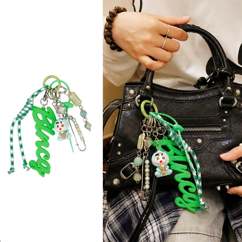 Summer Bag Charm | Trend Minimalist Miu-Style Keychain