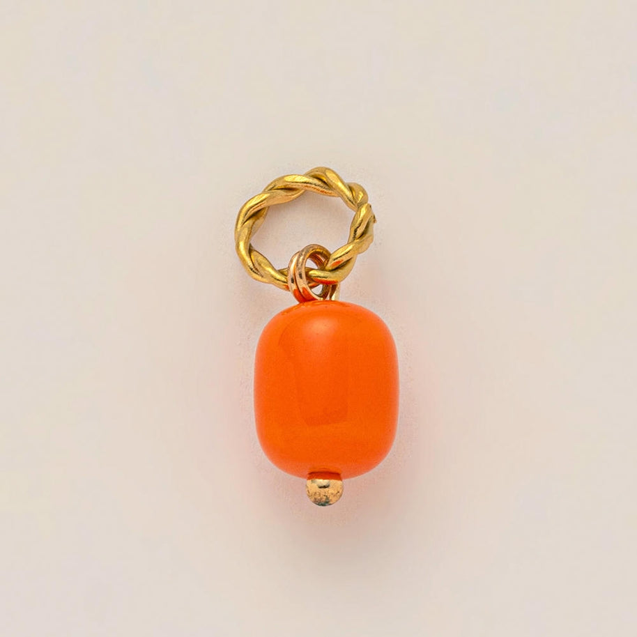 Stainless Steel 12 Month Birthstone Pendant Adjustable Charm