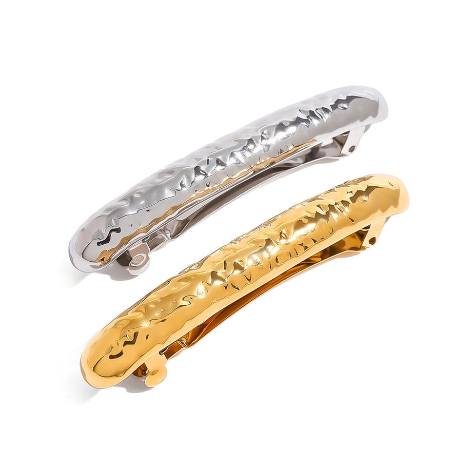 Spring Hair Clip Stainless Steel Barrette JXH2408004