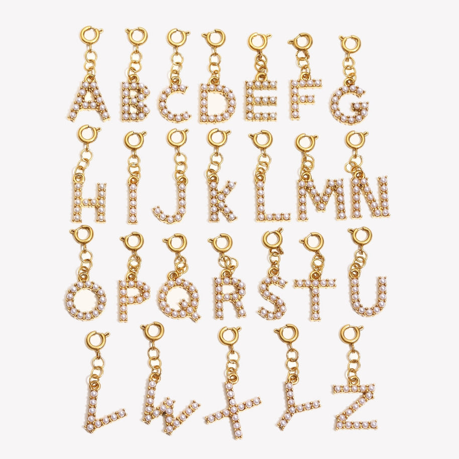 Versatile Spring Clasp Pendant English Letters Women JXC9510
