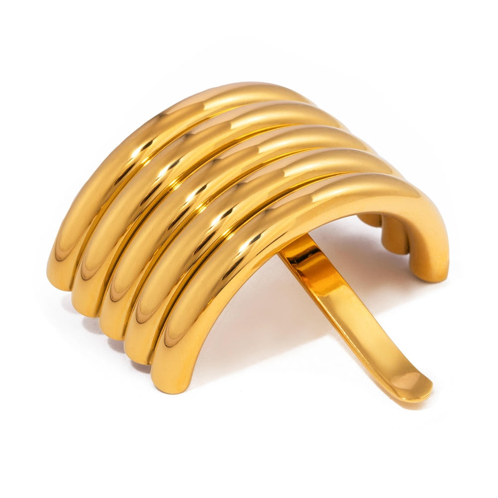 U Shape Hair Comb Stainless Steel Fork JXHW2407007