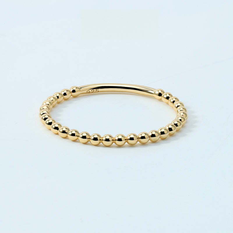 Beaded Band Ring