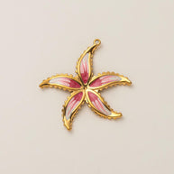 Fashion Ocean Animal Pendant Steel 18K Gold Plated JX252504GK