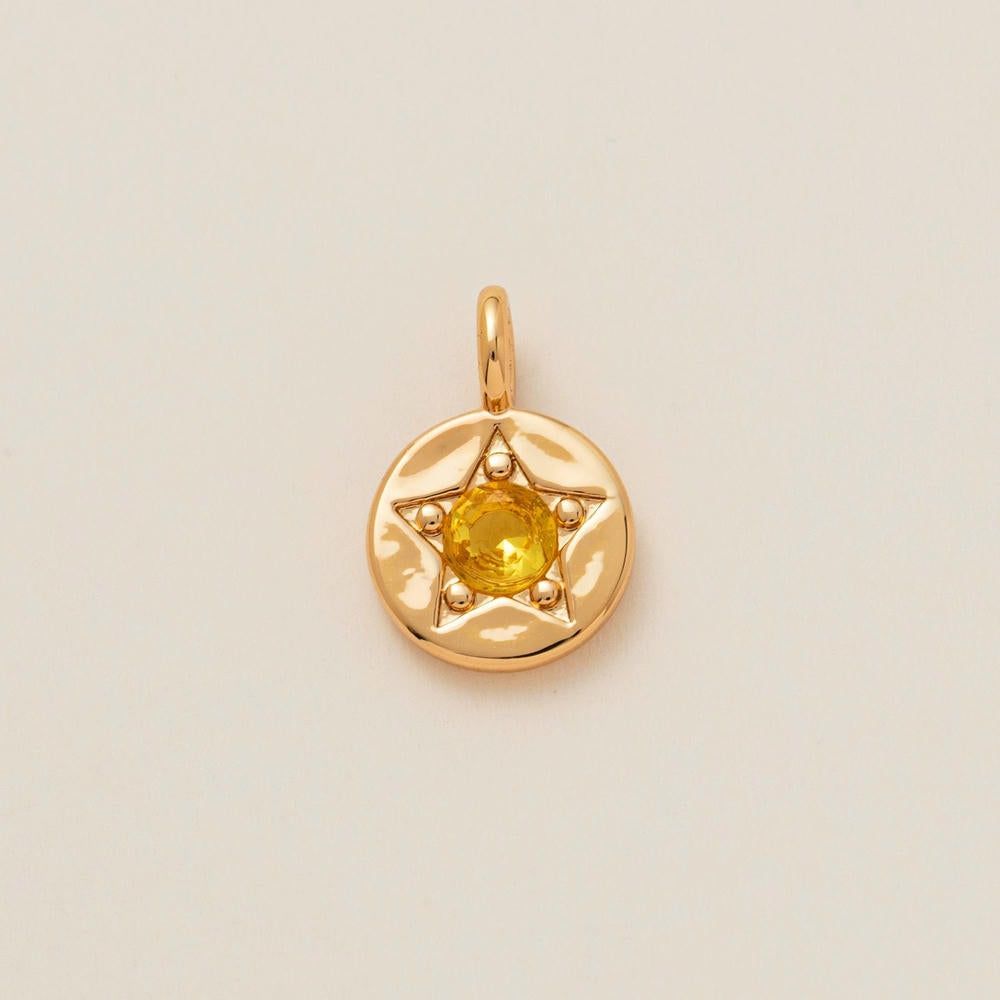 DIY Adjustable Chain 12 Birthstones Pendant JX010404GK