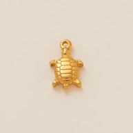 DIY Sea Creatures Pendant Steel 18K Gold Plated Women