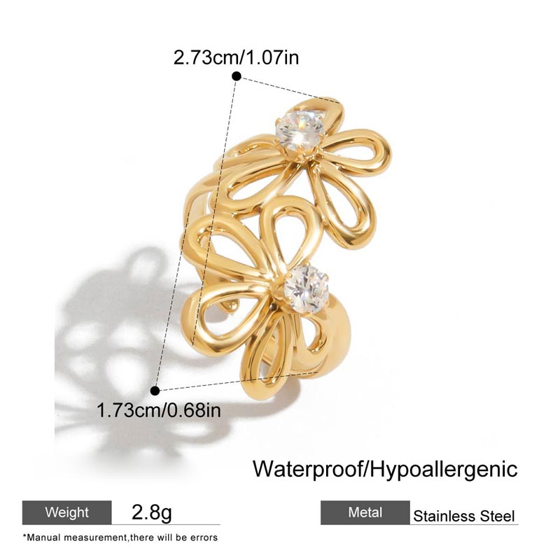 2 Flower Ring