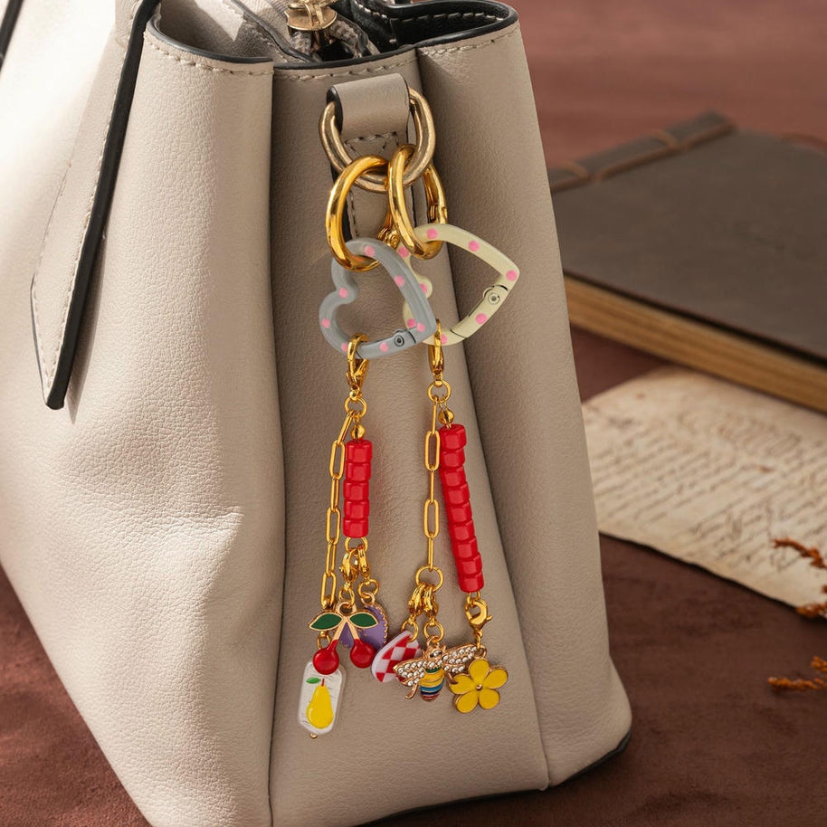 Copper Cute DIY Bag Charm Pendant for Women JX250712Q