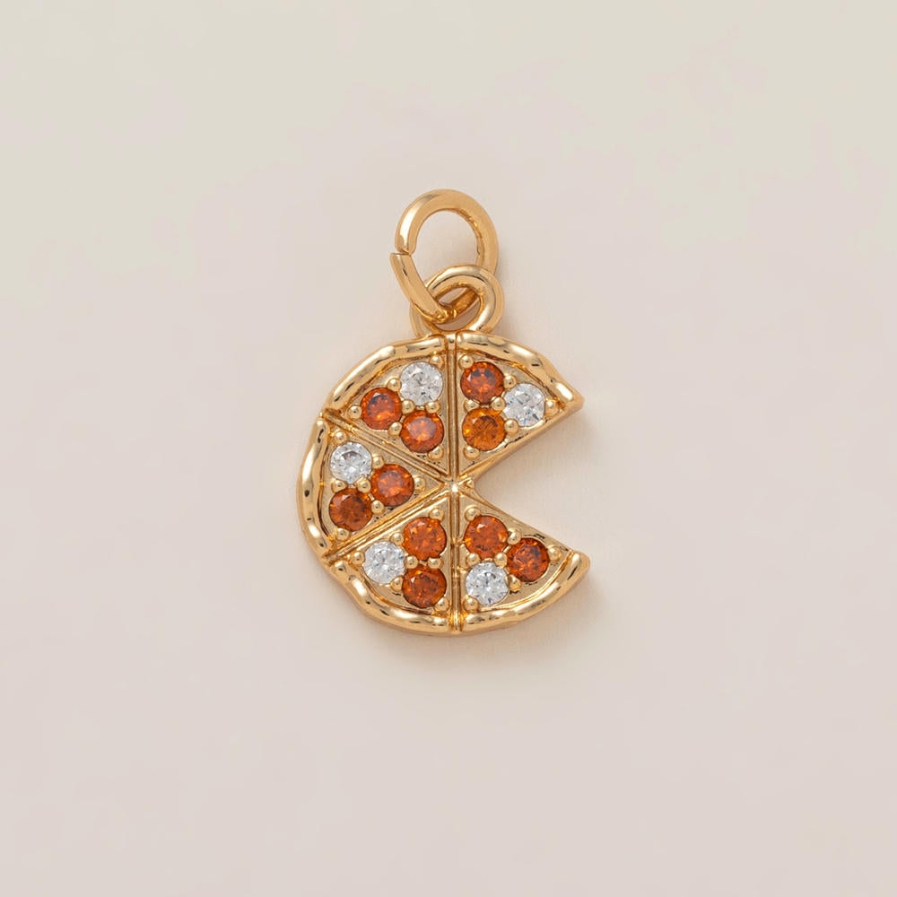 DIY Jewelry Pendant Heart Star Copper Charm JX26041202GK