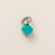 Stainless Steel 12 Month Birthstone Pendant Adjustable Charm