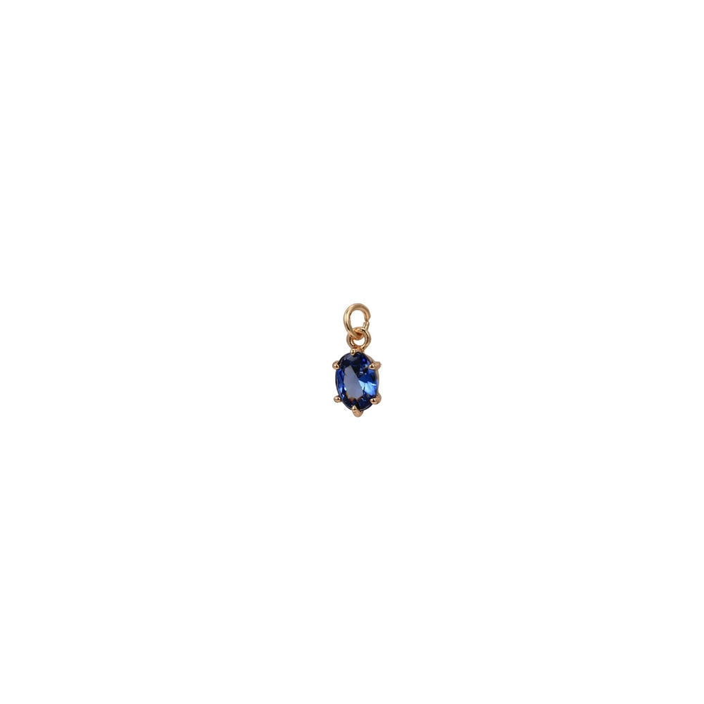12 Birthstones Charm Adjustable Chain Stainless Steel