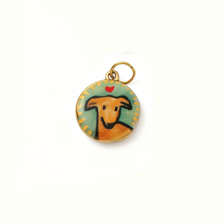 Heart Series Enamel Charm Stainless Steel Colorful DIY