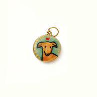 Heart Series Enamel Charm Stainless Steel Colorful DIY