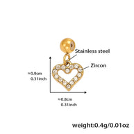 DIY Luxury Multi Charm Heart Tree Four Leaf Clover Pendant