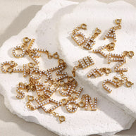 Versatile Spring Clasp Pendant English Letters Women JXC9510