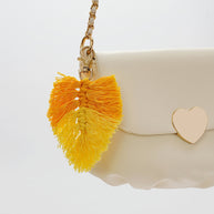 Cotton Boho Tassel Keychain Charm National Style Fashion Gift